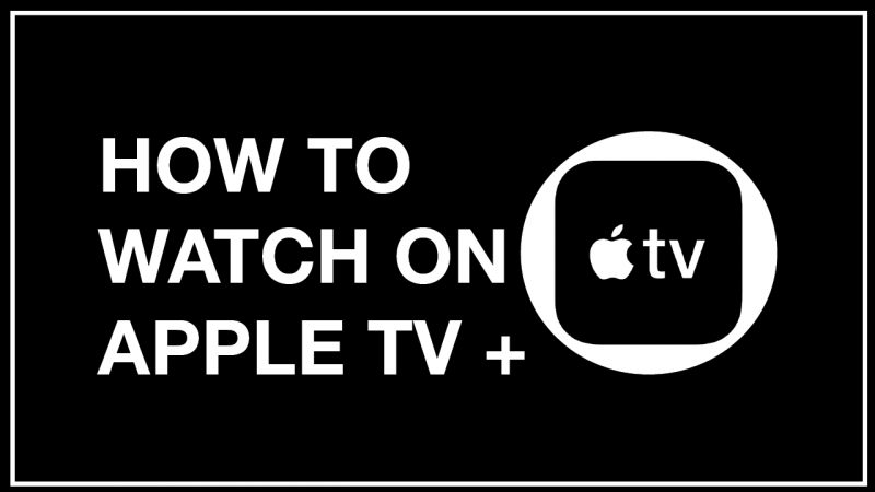 Connect to your TV with Apple TV+ 